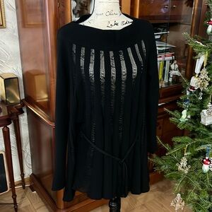 Roberto Cavalli sweater Tunic Dress Sz US14 XL/L
